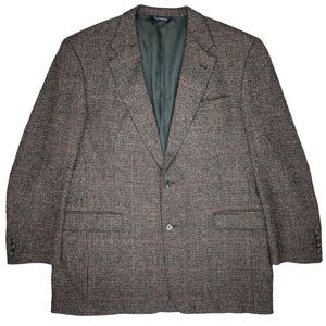 Burberrys’ Men’s Windowpane Check Tweed Blazer